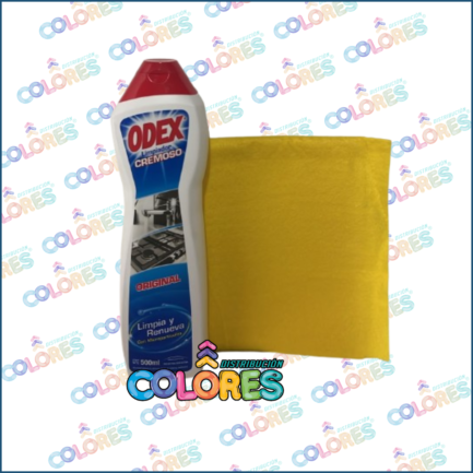 COMBO 6 - ODEX EN CREMA ORIGINAL x500ml + PAÑO MULTIUSO