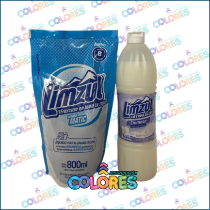COMBO 30 - LIMZUL JABÓN LÍQUIDO x800ml DOY PACK + LIMZUL DETERGENTE x750ml