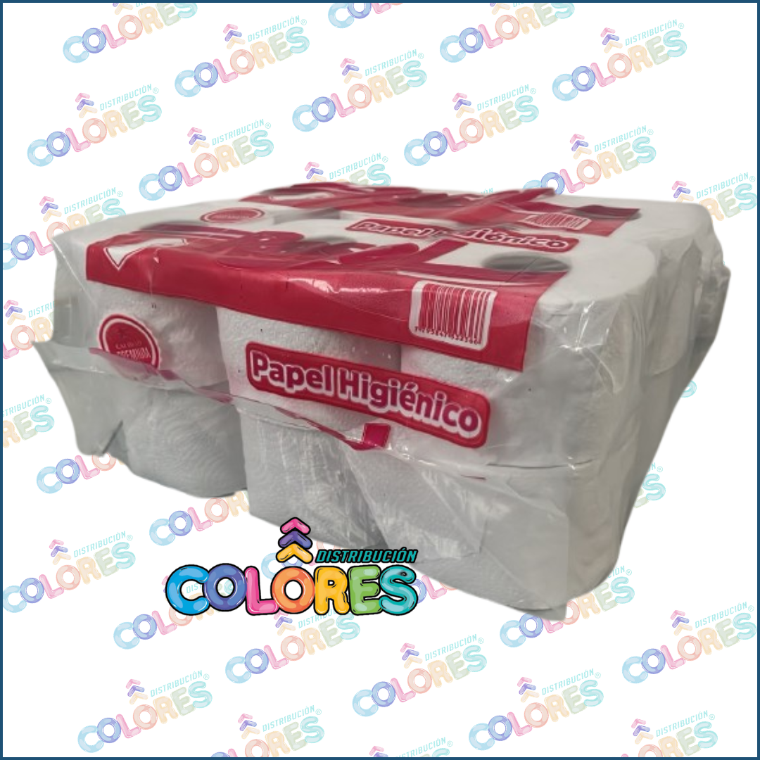 COMBO 2 - PACK ROSAL PAPEL HIGIÉNICO BLANCO 12x80mts
