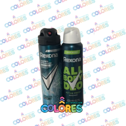 COMBO  17 - REXONA DESODORANTE AEROSOL MASCULINO + REXONA DESODORANTE ALL BODY MASCULINO + KOMILI GEL CAPILAR DE REGALO