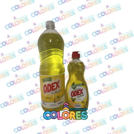 COMBO 6 - ODEX LIMPIADOR LÍQUIDO x1,8L LIMÓN + ODEX DETERGENTE x500ml LIMÓN