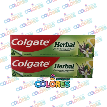 COMBO 10 - 2 COLGATE HERBAL PASTA DENTAL x70g