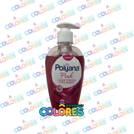 COMBO 2 - POLYANA JABÓN LÍQUIDO PARA MANOS x250ml CON VÁLVULA