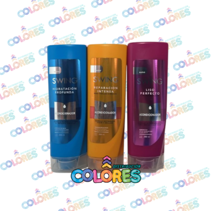 COMBO 11 - 3 SWING ACONDICIONADOR x200ml FRAGANCIAS SURTIDAS