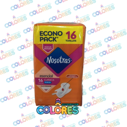 COMBO 21 - NOSOTRAS TOALLITAS FEMENINAS ESENCIAL x16u