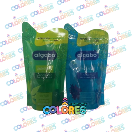 COMBO 19 - 2 ALGABO JABÓN LÍQUIDO MANOS x300ml DOY PACK SURTIDO