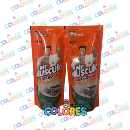 COMBO 7 - 2 MR MUSCULO ANTIGRASA x450ml