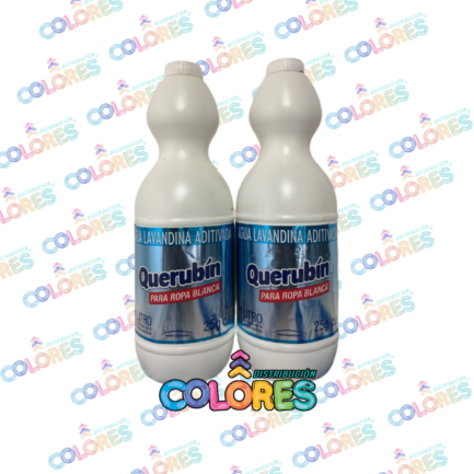 COMBO 5 - 2 QUERUBIN LAVANDINA ROPA BLANCA x1L