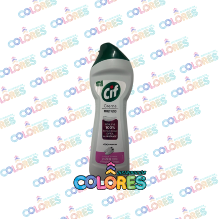 COMBO 4 - CIF LIMPIADOR CREMOSO JAZMÍN Y ROSAS x375g