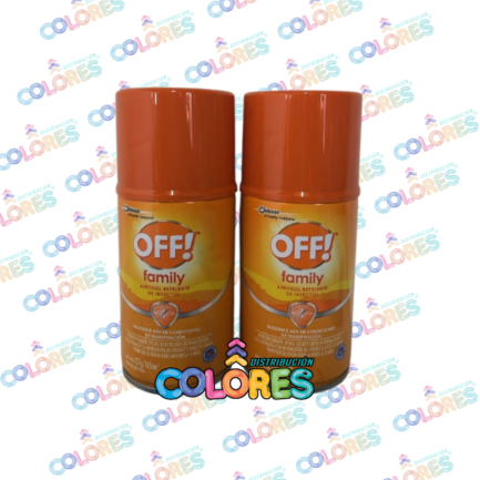 COMBO 9 - 2 OFF REPELENTE EN AEROSOL NARANJA